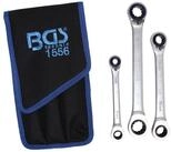 BGS Ratschenringschl&uuml;ssel BGS Ratschen-Ringschl&uuml;ssel-Satz umschaltbar "4-in-1"