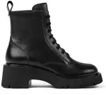 Camper Camper Damen Schn&uuml;rboot - K400577-001 in schwarz Schn&uuml;rboots schwarz...