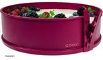 coox Springform Gugelhupfform aus Silikon 24x10 cm &ndash; stabile Backform mit...