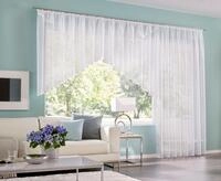 OTTO home Kuvertstore Eby (1 St), Kr&auml;uselband, transparent, Satin, Gardine,