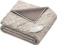 BEURER Heizdecke HD 75 nordic taupe, elektrische W&auml;rmedecke zum Einkuscheln, 6