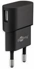 Goobay GOOBAY USB-Lader 44947, 1 A, 5 W, schwarz USB-Ladeger&auml;t
