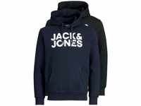 Jack & Jones Kapuzensweatshirt CORP LOGO SWEAT HOOD (Packung, 2-tlg., 2er-Pack)