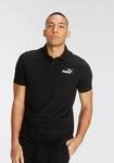 Poloshirt PUMA "ESS PIQUE POLO", Herren, Gr. S, schwarz (puma schwarz), Piqu&eacute;,