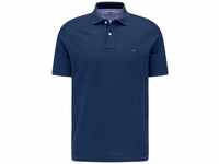 FYNCH-HATTON Poloshirt mit kleinem Markenlogo, blau