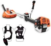 FUXTEC Benzin-Motorsense FX-PS162, 44 cm Arbeitsbreite Messer, 52ccm 3.5PS Highend