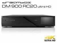 Dreambox Dreambox DM900 RC20 UHD 4K 1x Dual DVB-C/T2 Tuner E2 Linux PVR ready