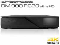 Dreambox Dreambox DM900 RC20 UHD 4K 1x DVB-S2X FBC MS Twin Tuner E2 Linux PVR