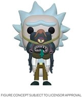 Funko Merchandise-Figur Rick & Morty - Rick w/ Glorzo #55250