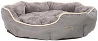 Dehner Tierbett Sammy, oval, grau, versch. Gr&ouml;&szlig;en, hochwertiges