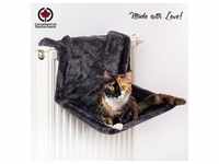 Canadian Cat Company Katzen-Hängematte Liegemulde für Katzen - schwarz, zur