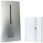 Heidemann Steckdosen-T&uuml;rgong Heidemann Funkgong-Set HX Connect, silber (2-tlg)