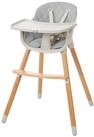roba&reg; Hochstuhl Kinderhochstuhl Style Up Wood, 2 in 1 inkl. Sitzpolsterung in...