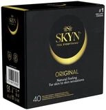 SKYN Kondome Original (Natural Feeling) Packung mit, 40 St., seidenweiche latexfreie