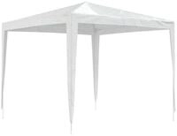 vidaXL Partyzelt, Pavillon 2,5 x 2,5 m Wei&szlig;