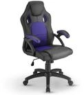 Juskys Gaming-Stuhl Montreal, Ergonomisch geformte Sitzfl&auml;che, R&uuml;ckenlehne und