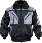 Arbeitsjacke CRAFTLAND "Piloten", Damen, Gr. S, schwarz (schwarz, grau),