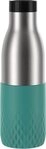 Emsa Trinkflasche Bludrop Sleeve, Edelstahl/Silikon, Quick-Press, 12h warm/24h k&uuml;hl