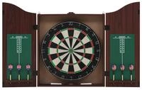 vidaXL Dartpfeil Professionelles Dartboard Sisal mit Schrank und 6 Dartpfeilen