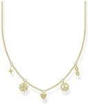 THOMAS SABO Goldkette Thomas Sabo KE2123-414-14-L42V Damenhalskette