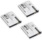 Wicked Chili 3er Set Ersatz-Akku f&uuml;r AVM FRITZ!Fon C5, C4 / 2,78 Wh...