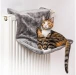Canadian Cat Company Katzen-H&auml;ngematte Liegemulde f&uuml;r Katzen - grau, zur