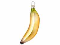 Christbaumschmuck Banane (1-tlg), mundgeblasen, handbemalt