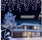 monzana Lichterkette, Lichterkette 400 LED Stromsparend IP44 Regenlichterkette