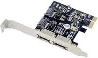 Conceptronic 2-Port-SATA & 2-Port-eSATA PCI-Express-Karte CSATA600EXI Modulkarte,