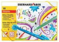 Eberhard Faber Filzstift Fasermaler Glitzer 16er Geschenkbox...