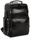 Leonhard Heyden Rucksack Bus Backpack (Set, 2-tlg), aus echtem Leder