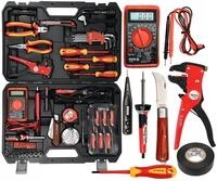 Yato Werkzeugset YATO WERKZEUGSATZ Werkzeugset F&Uuml;R Elektriker NEU, 68-TEILIG,