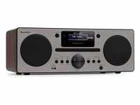 Auna Harvard Radio (DAB/DAB+ und UKW, 10 W, DAB Plus Radio mit CD Player mit...