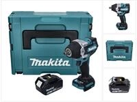 Makita Akku-Schlagschrauber DTW 701 G1J 18 V 700 Nm 1/2" XPT Brushless + 1x...