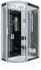 AcquaVapore Komplettdusche Dusche Duschkabine D60-73T0L-ALL Schwarz 120x80,