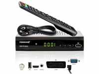 PremiumX HD 521 FTA Digital SAT Receiver DVB-S2 HDMI SCART USB 12V FullHD