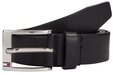 Tommy Hilfiger Lederg&uuml;rtel New Aly Belt 3,5 cm breit mit quadratischer