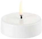 UYUNI Lighting LED-Kerze LED-Teelicht maxi Smooth nordic white 6,1x2,2cm