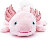 Uni-Toys Kuscheltier Axolotl - verschiedene Farben - 32 cm (L&auml;nge) - Pl&uuml;sch,