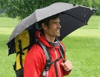 Relags Regenschirm-Wanderstock birdiepal Outdoor schwarz