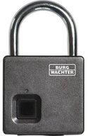 Burg W&auml;chter Vorh&auml;ngeschloss Burg W&auml;chter Scan & Lock 610/53 SB Vorh&auml;ngeschloss