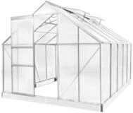 BRAST Gew&auml;chshaus ALU mit Fundament rostfrei 310x250x205cm T&Uuml;V gepr&uuml;ft,...