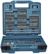 Makita Bohrer- und Bitset, 256-tlg., inkl. Aufbewahrungskoffer