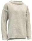 Devold Longsleeve Pullover W NANSEN WOOL SWEATER grau