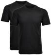 T-Shirt RAGMAN "T-Shirt 2er Pack", Herren, Gr. L, schwarz, Obermaterial: 100%