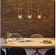 Paulmann LED Pendelleuchte Aldan, LED fest integriert, Warmwei&szlig;