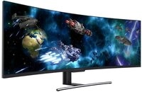 LC-Power LC-M49-DFHD-144-C-Q 49" UltraWide Full HD QLED Schwarz LED-Monitor