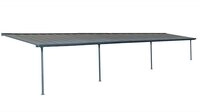 Palram - Canopia Terrassendach Feria, BxT: 1276x295 cm, (1-St), Einfache
