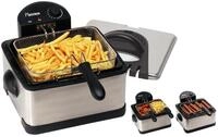 bestron Kaltzonenfritteuse DF402, 2000 W, 4,5 L mit Cool Zone & 3 K&ouml;rben &ndash;