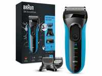 Braun Elektrorasierer Series 3 Shave&Style 3010BT, Wet&Dry, 30 Minuten...